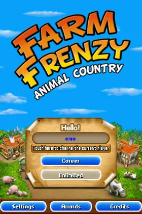 Farm Frenzy - Animal Country (USA) (En,Nl) screen shot title